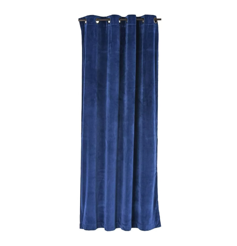 1 Paño Cortina Terciopelo Blackout Engomado 150x230cm-1