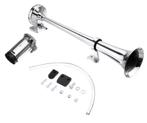Bocina 12v Eléctrica Trompeta Aire Comprimido Universal Auto-0