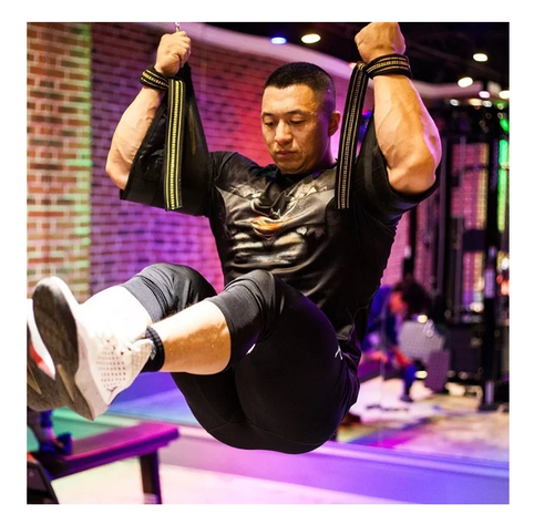 Kit Correas Bandas Ajustables Abdominales Barras Dominadas-7