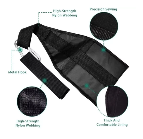 Kit Correas Bandas Ajustables Abdominales Barras Dominadas-4