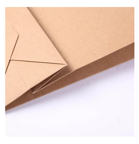 Pack 60 Bolsa Papel Kraft 27×36×9.5cm Reciclable-2