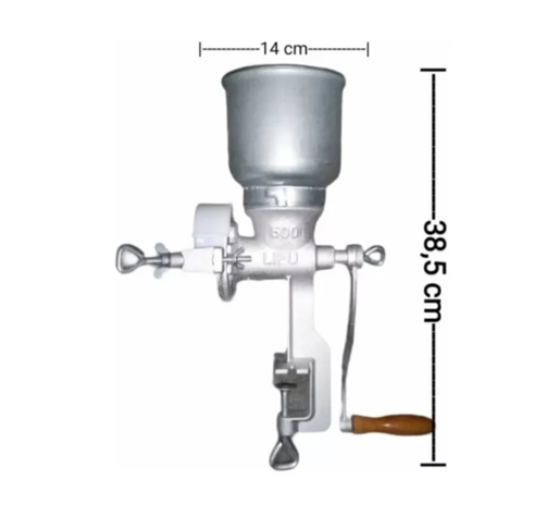 Molino Moledor Manual Metálico-3