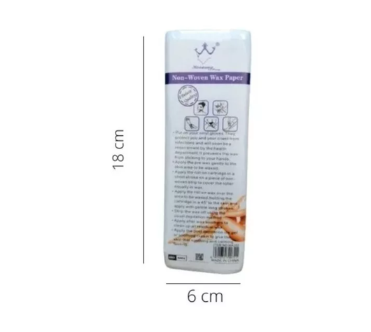 Kit 5 Bandas Papel Para Cera Depilación-1