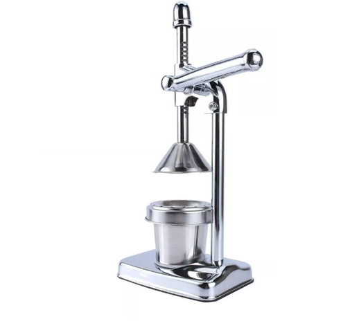 Exprimidor Saca Jugo Manual Metálico Aluminio Naranja-2