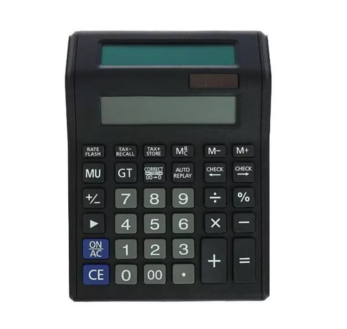 Calculadora Doble Visor Pantalla Grande-2
