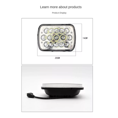 Foco Faro Luz Neblinero Led 45w Auto Expansion Caminoneta-1