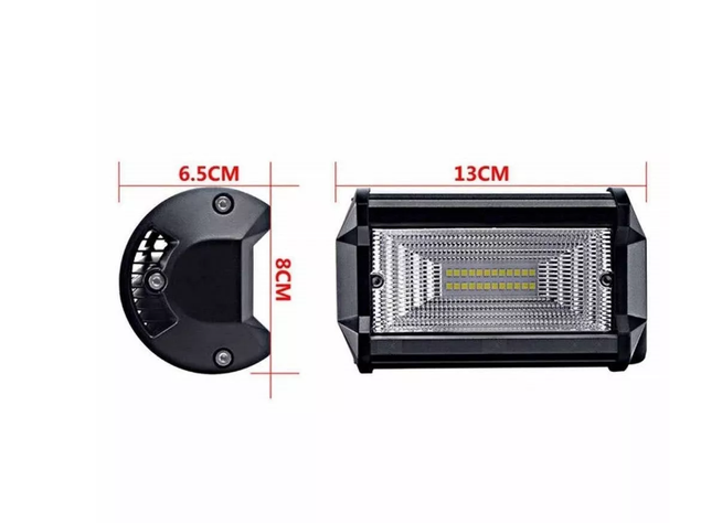 Barra Focos Neblineros Led 72w Expansion Auto Moto Camiones-3
