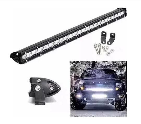 Barra Led 72w Neblinero Auto 4x4 De 65cm-0