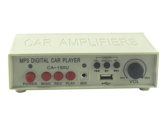 Reproductor Megafono Mp3 Usb Graba Voz Publicidad Rodante-5