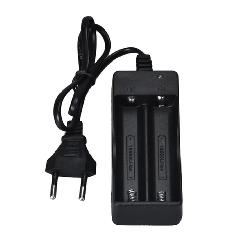 Cargador Inteligente Baterias Recargables 18650 Cable Echufe-2