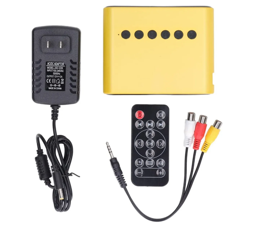 Mini Proyector Portátil Con Control Remoto Hdmi Av Tf Hd-5