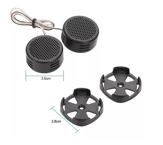 Kit Par Tweeter Optimizador Sonido 600w Automóvil Moto Casa 2-2