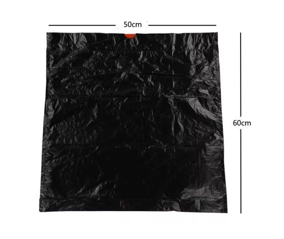 Bolsas De Basura Con Cordón Súper Fuerte Grosor 50x60cmx30u-1