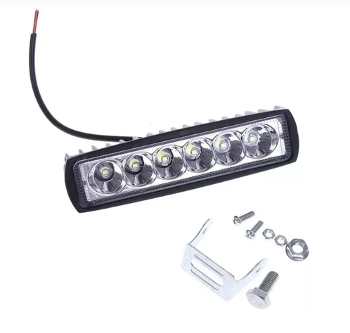 Pack 2 Foco Led Focos Neblineros Led Barra Led 4x4 18w-3