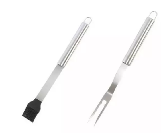 Maleta 26 Pcs Acero Inox Cubiertos Asado Parrilla Barbacoa-3