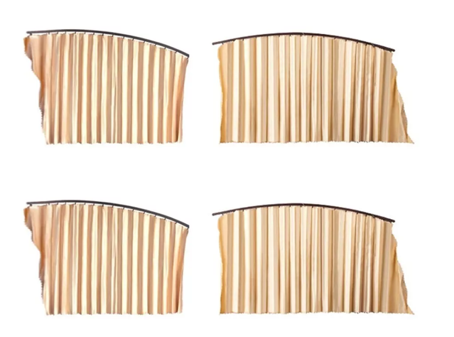 Set 4 Quitasol Retractil Parasol Enrollable Ventana 75x45cm-0