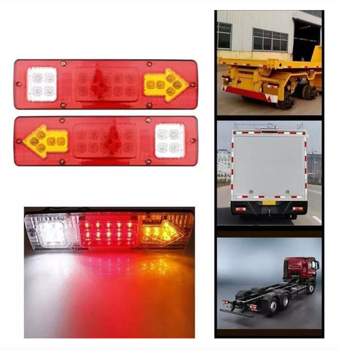 Kit Foco Led Trasero 12v Camion Tricimoto Remolque Arrastre-4