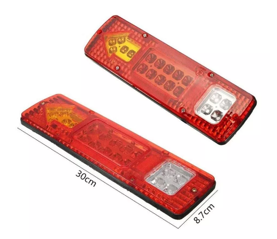 Kit Foco Led Trasero 12v Camion Tricimoto Remolque Arrastre-6