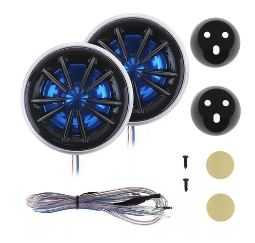 Kit Par Tweeter Optimizador Sonido 260wmax 5cm Aluminio-0