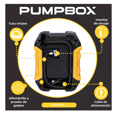 Compresor De Aire Portátil Digital 12v Todo Neumático-3