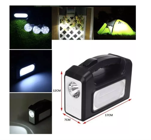 Kit Solar Emergencia Camping 220v Ampolletas 36hrs / Gd-8-5