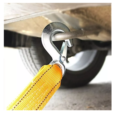 Cuerda Lazo De Remolque 5m Cuerda De Seguridad Auto Camiones-5