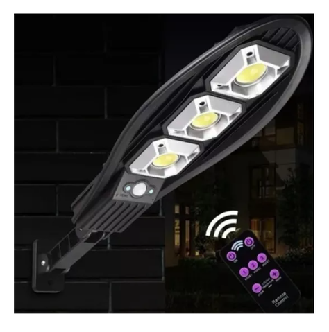 Pack 3 Foco Solar Exterior 120w Con Sensor De Movimiento-5