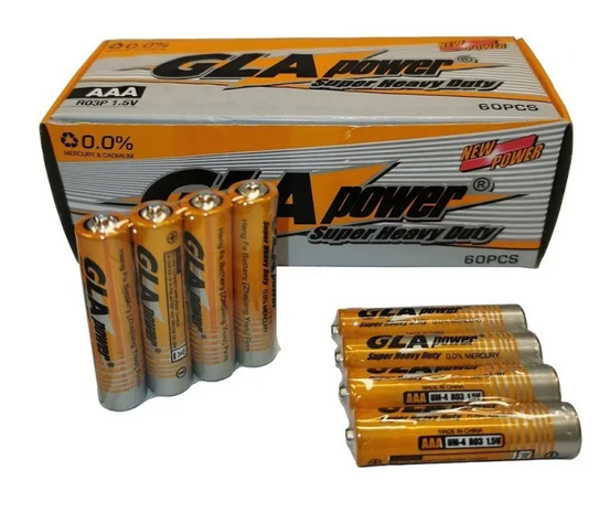Pack 4 Pilas Alcalina Gla Power Tamaño Triple A 1.5v-1