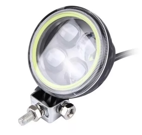 X1 Foco Led Neblinero Ojo Angel Estroboscopico Moto Auto 12w-4