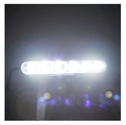 X2 Focos Neblineros Led Drl 18w Flood+spot Auto Moto 12v-2