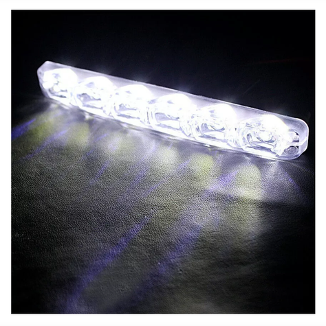 X2 Focos Neblineros Led Drl 18w Flood+spot Auto Moto 12v-7