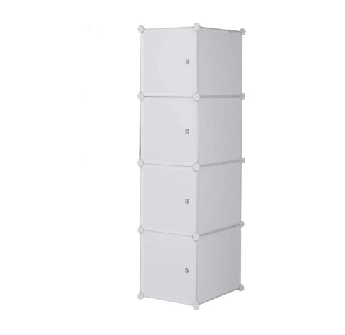 Organizador Closet 4 Modulos Baño Ropero Armable Modulado-0