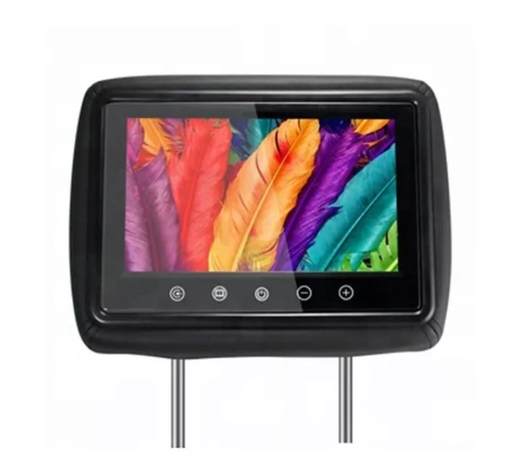 Par Monitor Coche Universal 9 Auto Reposacabezas Mp5 Video-0