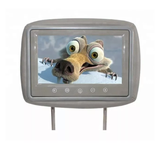 Par Monitor Coche Universal 9 Auto Reposacabezas Mp5 Video-4