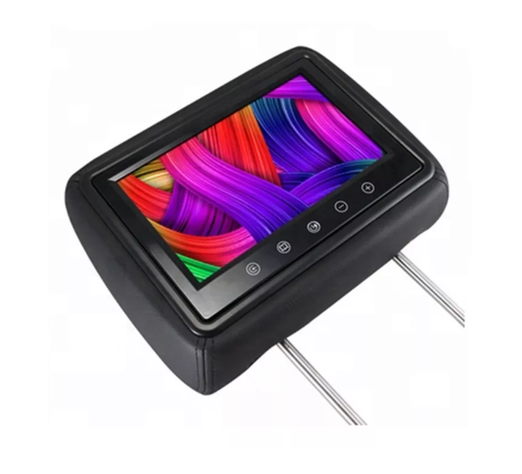 Par Monitor Coche Universal 9 Auto Reposacabezas Mp5 Video-5