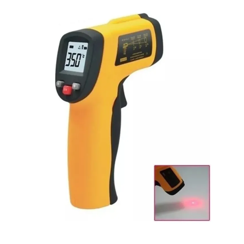 Termómetro Infrarrojo Digital Laser 380° °c/°f-0