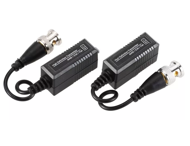 Par Video Balun Pasivo Doble Con Cable 1080p Hdcvi Ahd Hdtvi-4