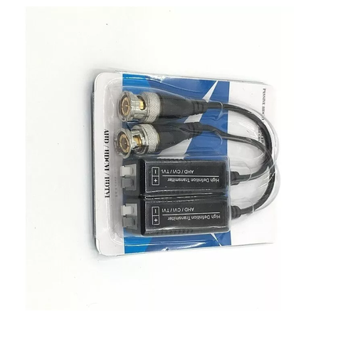 Par Video Balun Pasivo Doble Con Cable 1080p Hdcvi Ahd Hdtvi-5