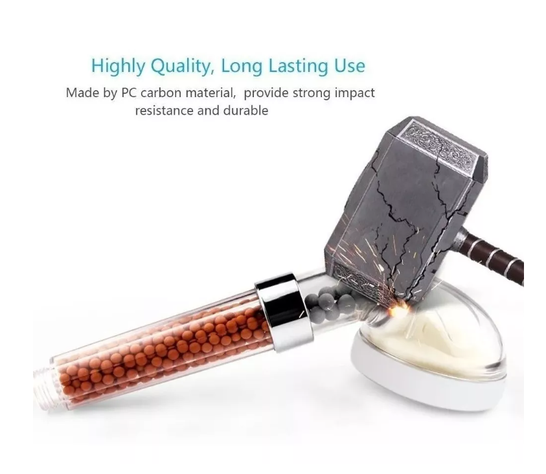 Telefono Ducha Spa Cabezal Filtrador Manguera 1.5mts-7