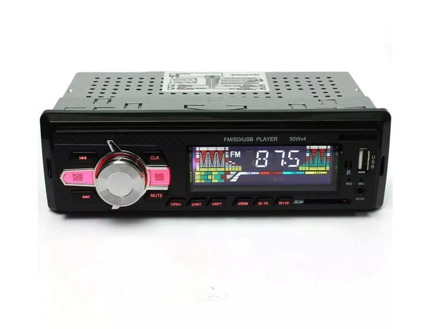 Radio De Auto 1 Din Bluetooth Usb Mp3 Microsd Aux Fm 60wx4-2