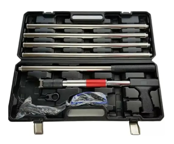 Pistola De Clavos Acero Para Techo Con Varillas Extensión-0