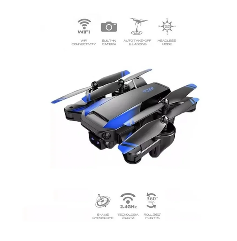 Drone Camara Fpv Fullhd 1080p Wifi 2.4ghz Plegable Fpv 60mts-2