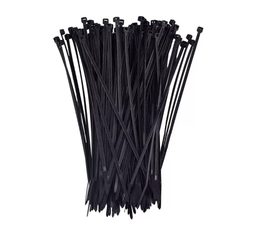 Amarra Plástica Multiusos Nylon Para Cable 8x450mm 100u-0