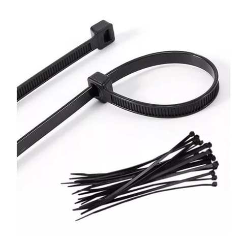 Amarra Plástica Multiusos Nylon Para Cable 8x450mm 100u-2