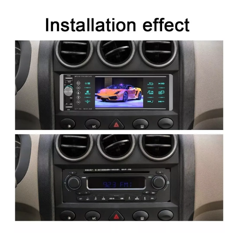 Radio Auto 1 Din Con Pantalla 4.1 Bluetooth Mp3 Usb Control-5