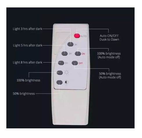 Foco Solar 200w 110led + Panel Solar Y Control Remoto-1