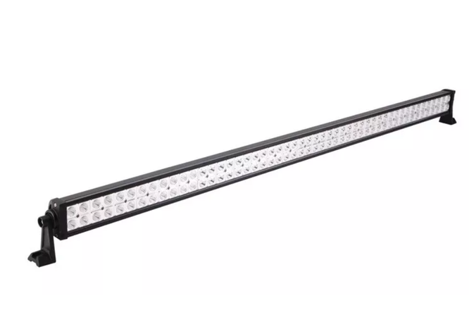 Luz Barra Led 300w Neblinero 4x4 Auto Camioneta Spot+flood-0