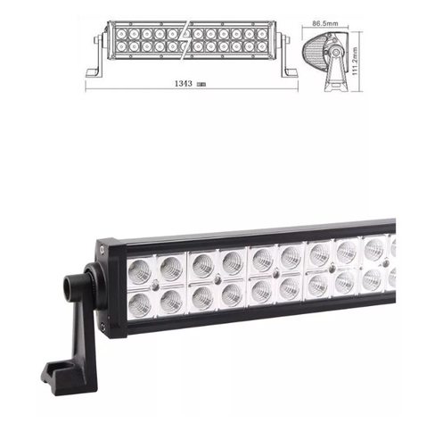 Luz Barra Led 300w Neblinero 4x4 Auto Camioneta Spot+flood-1