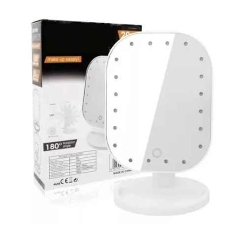 Espejo De Maquillaje 20 Luces Led Touch-0
