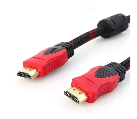 Cable Hdtv 10 Metros Full Hd Blindado,enmallado Y Reforzado-2
